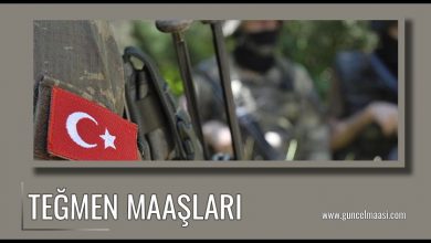 teğmen maaşı