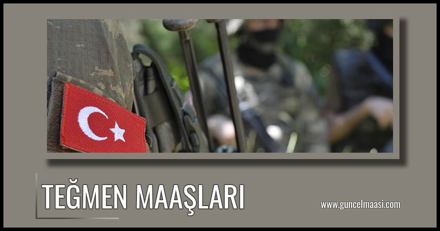 teğmen maaşı