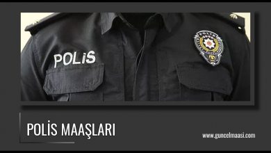 polis maaşları